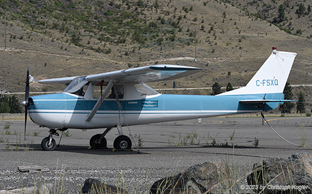 Cessna 150F | C-FSXQ | private | MERRITT (----/YMB) 12.07.2023