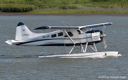 De Havilland Canada DHC-2 Beaver | C-FZZJ | Seair Seaplanes | VANCOUVER INTL. (CYVR/YVR) 07.07.2023