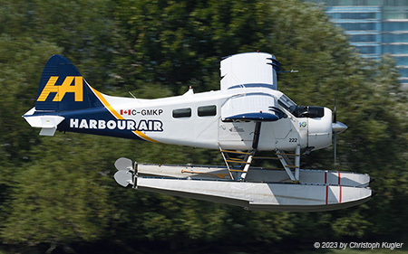 De Havilland Canada DHC-2 Beaver | C-GMKP | Harbour Air | VANCOUVER INTL. (CYVR/YVR) 07.07.2023
