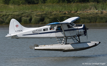 De Havilland Canada DHC-2 Beaver | C-FOCN | Gulf Island Seaplanes | VANCOUVER INTL. (CYVR/YVR) 07.07.2023