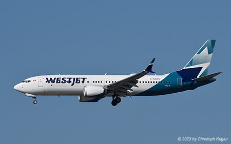 Boeing 737 MAX 8 | C-FZWS | WestJet  |  Missing 