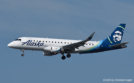 Embraer ERJ-175LL | N430SY | Alaska Airlines (SkyWest Airlines) | VANCOUVER INTL. (CYVR/YVR) 02.09.2023