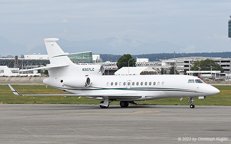 Dassault Falcon 7X | N307LC | untitled (Solairus Aviation) | VANCOUVER INTL. (CYVR/YVR) 06.09.2023
