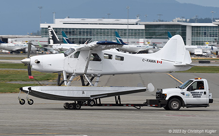 De Havilland Canada DHC-2 Turbo Beaver | C-FAWA | Harbour Air | VANCOUVER INTL. (CYVR/YVR) 06.09.2023