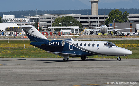 Cessna 525A CitationJet CJ2+ | C-FIAS | untitled (Airsprint) | VANCOUVER INTL. (CYVR/YVR) 07.09.2023