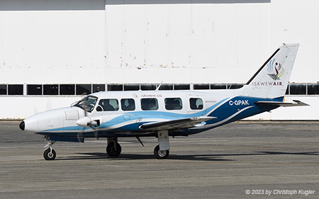 Piper PA-31 Navajo Chieftain | C-GPAK | Iskwew Air | VANCOUVER INTL. (CYVR/YVR) 07.09.2023
