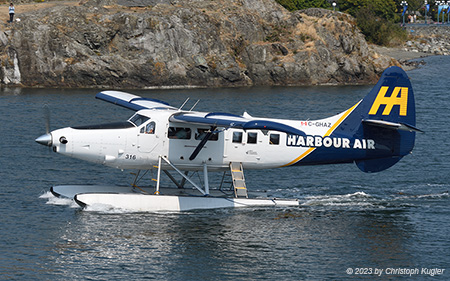 De Havilland Canada DHC-3 Otter | C-GHAZ | Harbour Air | VICTORIA HARBOUR (CYWH/YWH) 26.08.2023