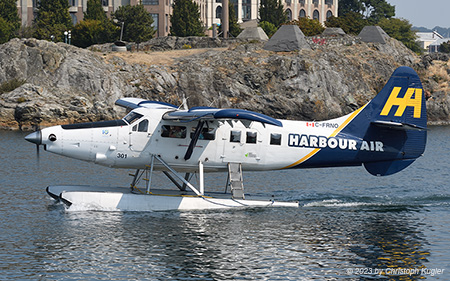 De Havilland Canada DHC-3 Otter | C-FRNO | Harbour Air | VICTORIA HARBOUR (CYWH/YWH) 26.08.2023