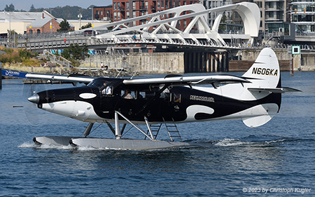 De Havilland Canada DHC-3 Otter | N606KA | Kenmore Air  |  In a striking orca scheme | VICTORIA HARBOUR (CYWH/YWH) 31.08.2023
