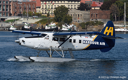 De Havilland Canada DHC-3 Otter | C-GHAS | Harbour Air | VICTORIA HARBOUR (CYWH/YWH) 31.08.2023