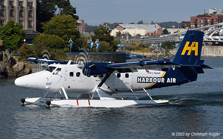 De Havilland Canada DHC-6-300 | C-GHAP | Harbour Air | VICTORIA HARBOUR (CYWH/YWH) 31.08.2023