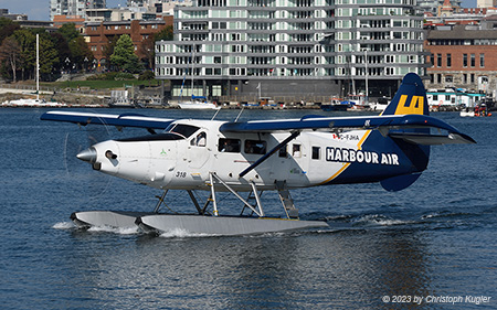 De Havilland Canada DHC-3 Otter | C-FJHA | Harbour Air | VICTORIA HARBOUR (CYWH/YWH) 31.08.2023