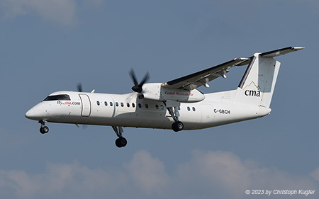 Bombardier DHC-8-311B | C-GBCH | Central Mountain Air | CALGARY INTL. (CYYC/YYC) 18.07.2023