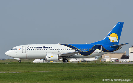 Boeing 737-36Q | C-GCNK | Canadian North | CALGARY INTL. (CYYC/YYC) 18.07.2023