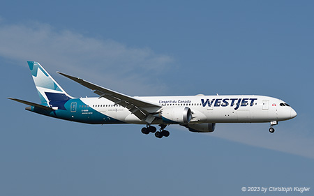 Boeing 787-9 | C-GUDO | WestJet | CALGARY INTL. (CYYC/YYC) 19.07.2023