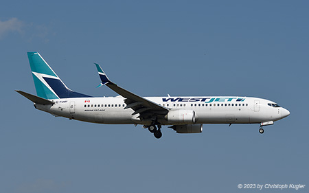 Boeing 737-8CT | C-FUMF | WestJet | CALGARY INTL. (CYYC/YYC) 19.07.2023