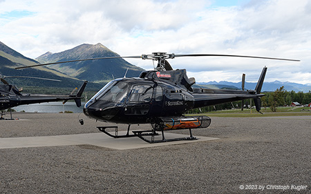 Aerospatiale AS350 BA Ecureuil | C-GSKJ | untitled (Silver King Helicopters) | SMITHERS (CYYD/YYD) 13.08.2023
