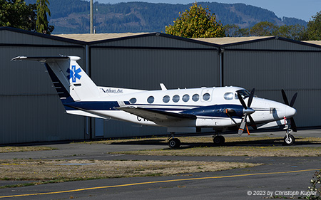 Beech King Air 300 | C-FAKW | Alkan Air | VICTORIA (CYYJ/YYJ) 01.09.2023