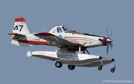 Air Tractor AT-802A | C-FNTW | Conair Aviation | YELLOWKNIFE (CYZF/YZF) 02.08.2023