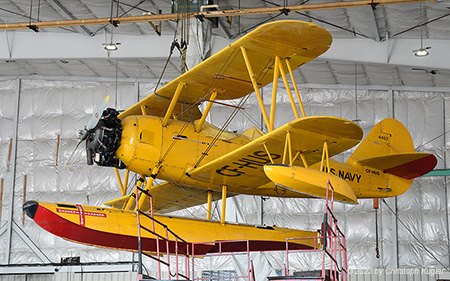 Naval Aircraft Factory N3N | CF-HUS | private | YELLOWKNIFE (CYZF/YZF) 03.08.2023