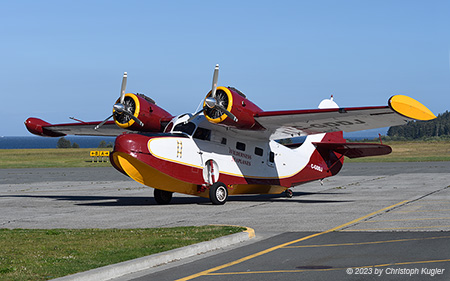 Grumman G-21A Goose | C-GDDJ | Wilderness Seaplanes | PORT HARDY (CYZT/YZT) 17.08.2023