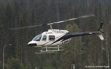 Bell 206B JetRanger II | C-GWKY | untitled (Glacier Helicopters) | ROGERS PASS (----/---) 14.07.2023
