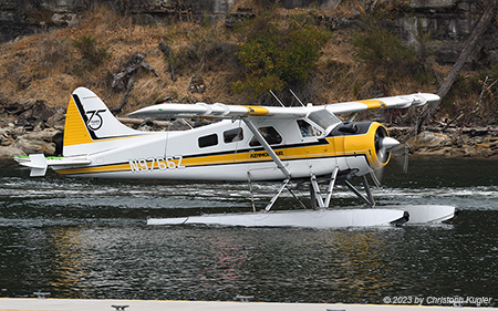 De Havilland Canada DHC-2 Beaver | N9766Z | Kenmore Air | NANAIMO DEPARTURE BAY (----/---) 25.08.2023