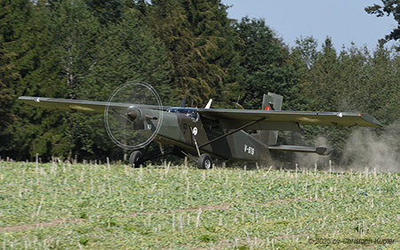 Pilatus PC-6/B2-H2M-1 | V-619 | Swiss Air Force | CHL&AUML;MPE WEST (----/---) 11.09.2023