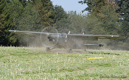 Pilatus PC-6/B2-H2M-1 | V-614 | Swiss Air Force | CHL&AUML;MPE WEST (----/---) 11.09.2023