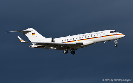 Bombardier BD.700 Global 6000 | 1405 | German Air Force | Z&UUML;RICH (LSZH/ZRH) 16.01.2023