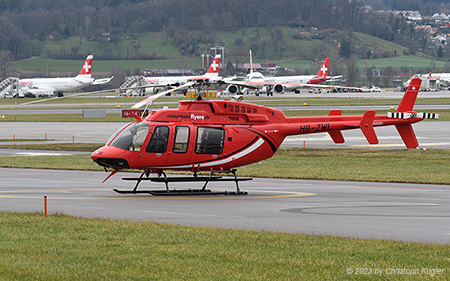 Bell 407GXi | HB-ZWL | Mountainflyers | Z&UUML;RICH (LSZH/ZRH) 17.01.2023