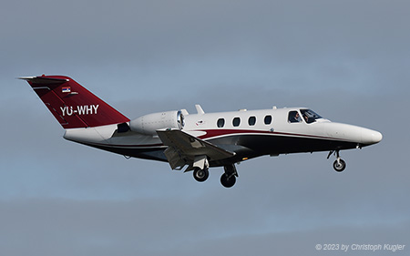 Cessna 525 CitationJet CJ1 | YU-WHY | untitled (Air Pink) | Z&UUML;RICH (LSZH/ZRH) 19.01.2023