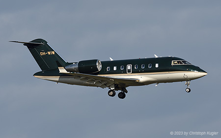 Bombardier Challenger 650 NG | OH-WIW | untitled (Jetflite) | Z&UUML;RICH (LSZH/ZRH) 19.01.2023