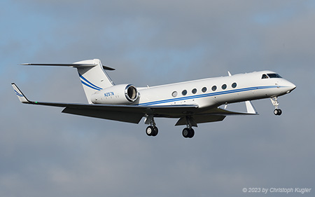 Gulfstream G550 | N257A | untitled | Z&UUML;RICH (LSZH/ZRH) 19.01.2023