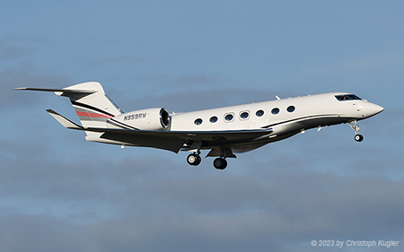 Gulfstream G600 (GVII) | N959RW | untitled (Coca Cola) | Z&UUML;RICH (LSZH/ZRH) 19.01.2023