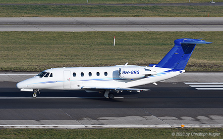 Cessna 650 Citation VII | 9H-GMG | untitled (Tyrolean Jet Service Malta) | Z&UUML;RICH (LSZH/ZRH) 19.01.2023