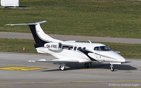 Embraer EMB-500 Phenom 100 | OK-FRE | untitled (Eclair Aviation) | Z&UUML;RICH (LSZH/ZRH) 20.01.2023