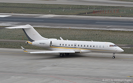 Bombardier BD.700 Global 6000 | N933EY | untitled | Z&UUML;RICH (LSZH/ZRH) 20.01.2023