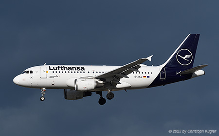 Airbus A319-114 | D-AILL | Lufthansa | Z&UUML;RICH (LSZH/ZRH) 01.02.2023