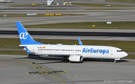 Boeing 737-800 | EC-MPS | Air Europa | Z&UUML;RICH (LSZH/ZRH) 03.02.2023