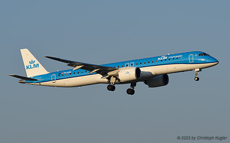 Embraer ERJ-195-E2 | PH-NXB | KLM Cityhopper | Z&UUML;RICH (LSZH/ZRH) 08.02.2023