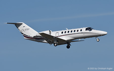 Textron Cessna 525B CitationJet CJ3+ | LX-FPF | untitled (Flying Group Luxembourg) | Z&UUML;RICH (LSZH/ZRH) 11.02.2023