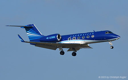 Gulfstream G450 | 4K-AZ888 | untitled (ASG Business Aviation) | Z&UUML;RICH (LSZH/ZRH) 12.02.2023