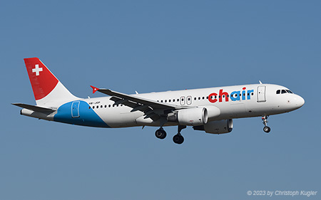 Airbus A320-214 | HB-JOP | Chair Airlines | Z&UUML;RICH (LSZH/ZRH) 16.02.2023
