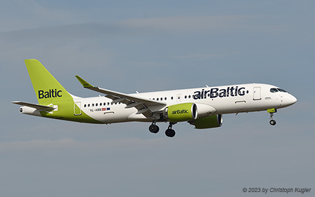 Airbus A220-300 | YL-ABB | Air Baltic | Z&UUML;RICH (LSZH/ZRH) 22.02.2023