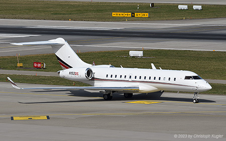 Bombardier BD.700 Global 6000 | N152QS | untitled (Netjets Aviation) | Z&UUML;RICH (LSZH/ZRH) 16.03.2023