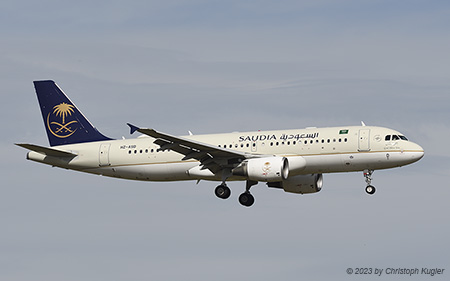 Airbus A320-214 | HZ-ASD | Saudi Arabian Airlines | Z&UUML;RICH (LSZH/ZRH) 17.03.2023