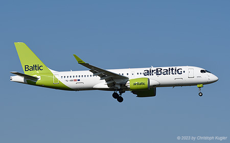 Airbus A220-300 | YL-ABI | Air Baltic | Z&UUML;RICH (LSZH/ZRH) 05.04.2023