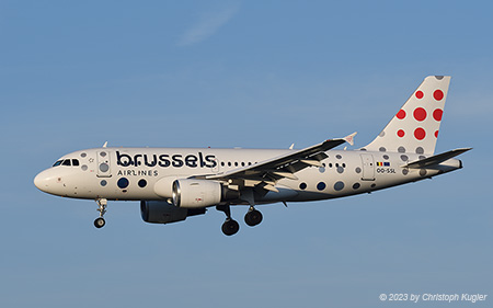 Airbus A319-111 | OO-SSL | Brussels Airlines | Z&UUML;RICH (LSZH/ZRH) 06.04.2023