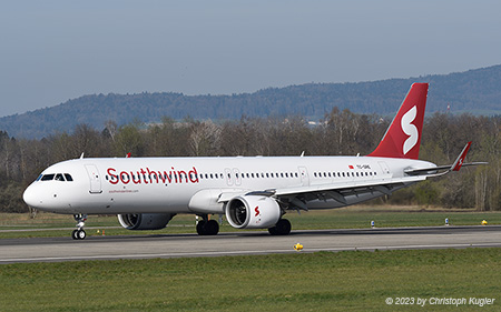 Airbus A321-253nx | TC-GRE | Southwind Airlines | Z&UUML;RICH (LSZH/ZRH) 10.04.2023